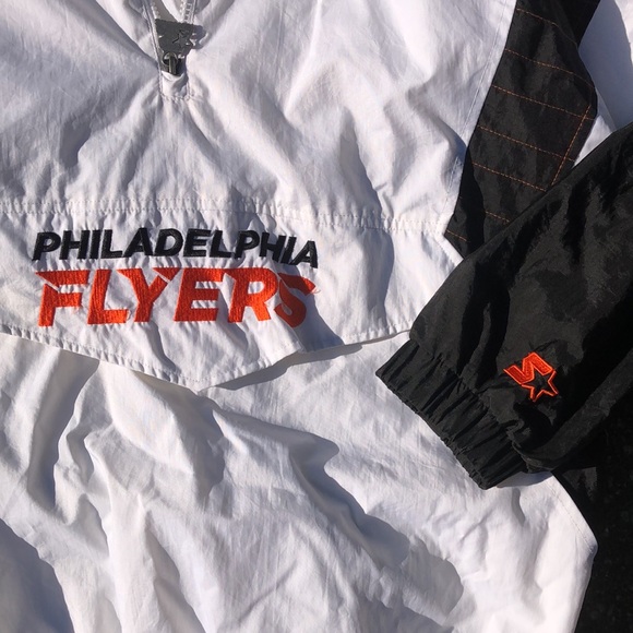 Vintage Starter Pullover Philadelphia Flyers Windbreaker XL - Picture 2 of 5